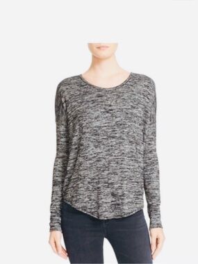 rag & bone Heather Gray Crew Neck Top